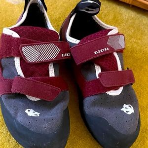 Worn about 10 times before I unfortunately had a non-climbing related injury.